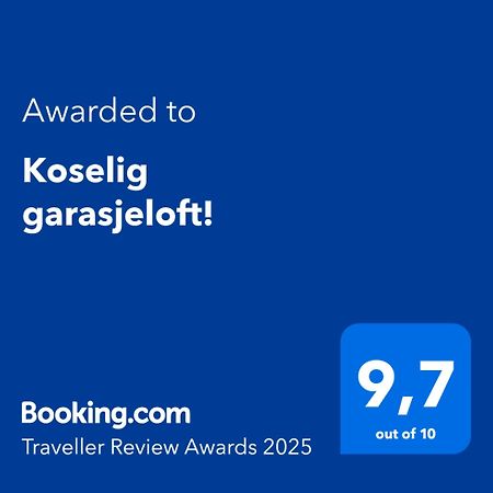 Koselig Garasjeloft! Apartment Langevag ภายนอก รูปภาพ
